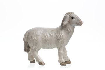 Krippenfigur Schaf