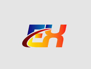 Fototapeta premium EX Logo 