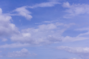 blue sky with clouds background and texture
