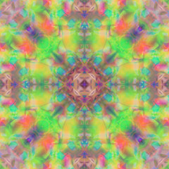 Seamless Dye Pattern with colorful tie dye technique, Fabric and