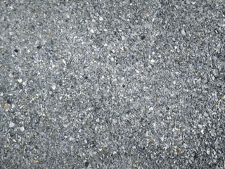 Gravel texture stone floor