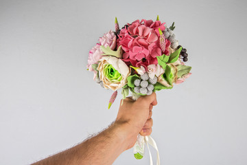 wedding flower composition