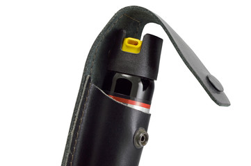 pepper spray in the bag