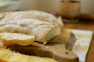 Two loafs of bread