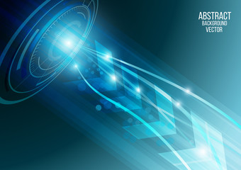 abstract background technology Vector