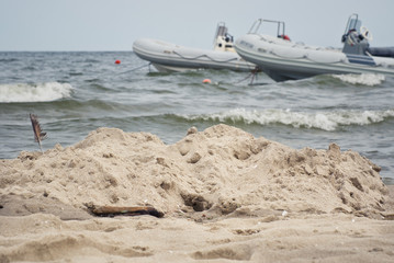 Na plaży © Mariusz Stoszewski