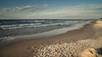 Na bałtyckiej plaży