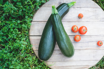 fresh rustic harvest