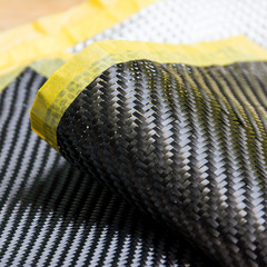 Carbon fiber Kevlar composite material background