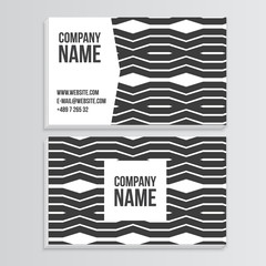 Business card vector