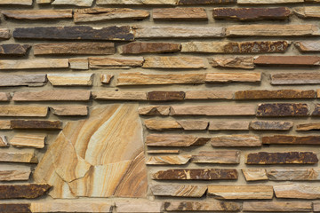 Natural stone fence texture