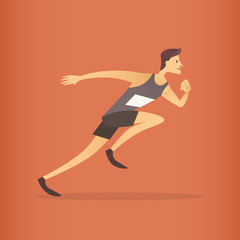 Running Athlete Sprinter Sport Competition