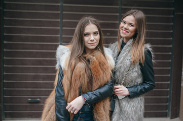 beautiful girls on the street