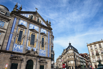 Obraz premium Igreja de Santo Antonio in City of Porto
