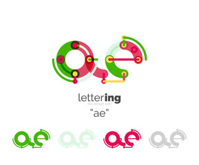 Letters logo icon