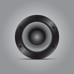 Audio speaker,vector design eps10