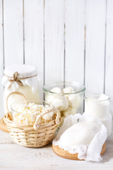 Fresh dairy product.