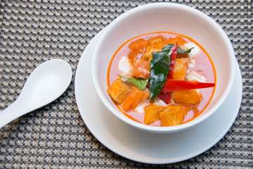  Delicious red curry thai vegetarian