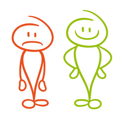 Stick Figure Series / Pro und contra