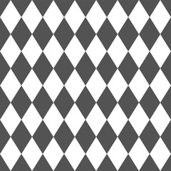 Seamless Harlequin Argyle Check pattern