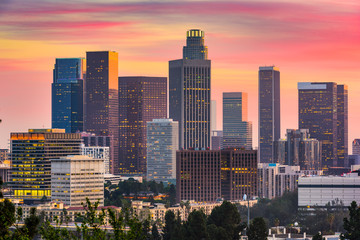 Skyline van Los Angeles, Californië