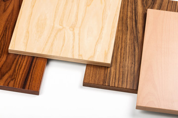 Wooden kitchen facade