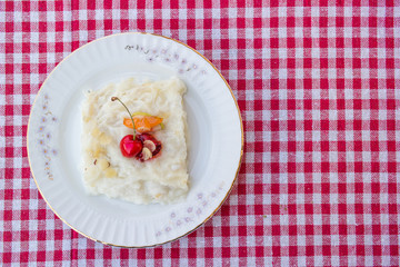 Gullac / Turkish Traditional Ramadan Dessert