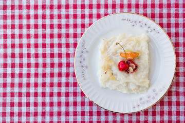 Gullac / Turkish Traditional Ramadan Dessert