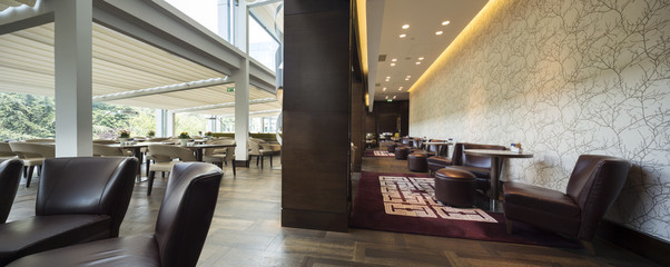 Modern restaurant interior