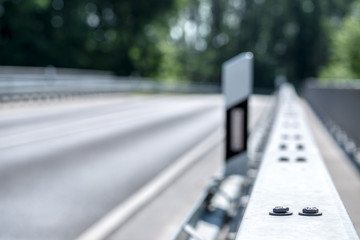 Verkehrswegesicherung im Straßenbau
