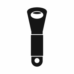 Branch of hops icon in simple style isolated vector illustration