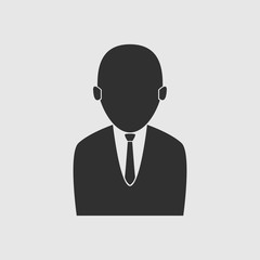 Businessman icon vector