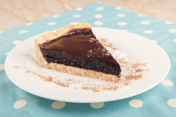 Dark chocolate cake