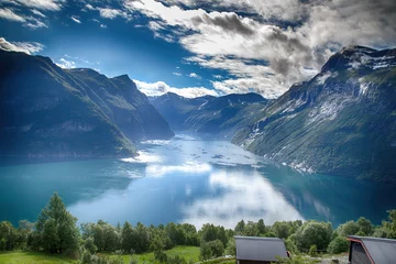 Foto op Canvas Noorse fjord © Gianfranco Bella