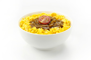 ハヤシライス丼