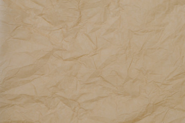 crinkled brown paper background