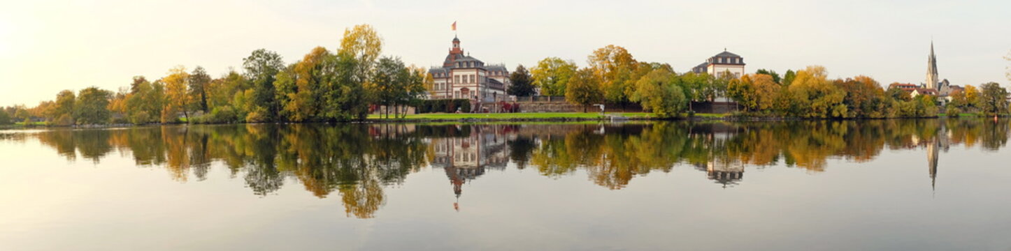 Panorama Mainufer Hanau