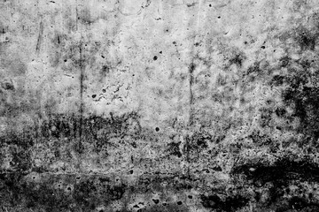Black and White Abstract damaged old grunge cement background,texture,backdrop