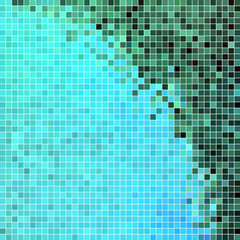 Fototapeta premium abstract vector square pixel mosaic background