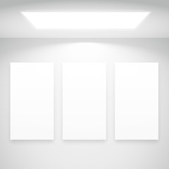 white light with picture frames