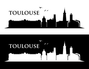 Obraz premium Toulouse skyline