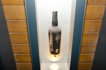 Old Port Wine Bottle