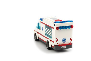Toy ambulance car © vittik