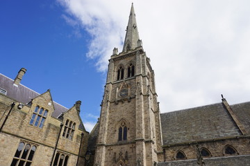Fototapeta na wymiar The historic town of Durham, England