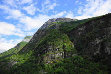 Fototapeta na wymiar geirang,norwegen