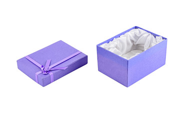 Lilac gift box