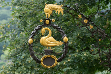 Wirtshausschild in Heidelberg