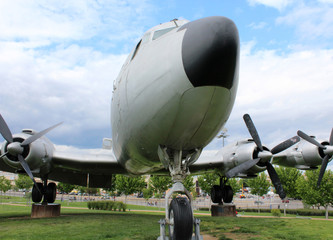 old plane photo detail
