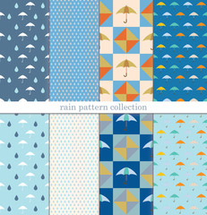 rain pattern collection