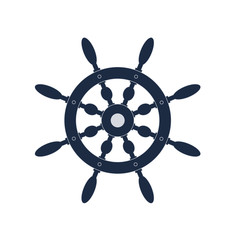 Obraz premium Ship's wheel symbol